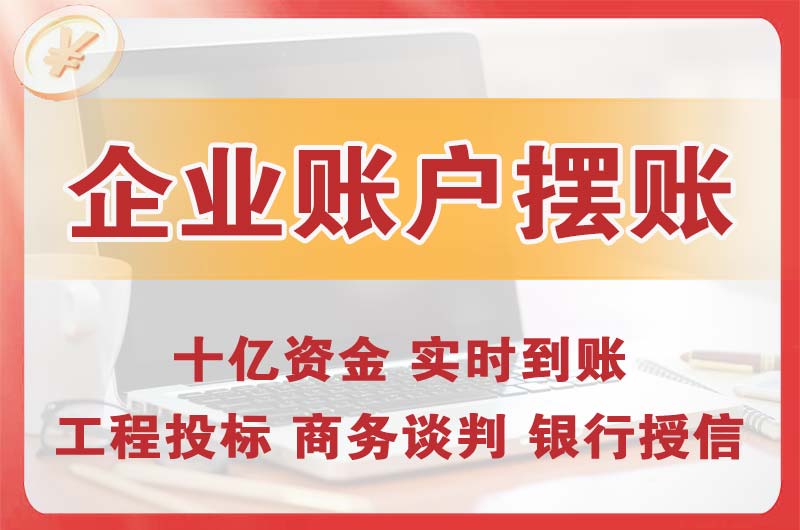 甘肃企业账户摆账